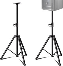 Speaker Stands Pair, Heavy Duty PA Speaker Stand,Universal Speaker Tripod Stand,