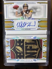 Will Howard /10 2025 National Treasures AUTO NFL Football LOGO Autograph RC Card