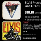 ELVIS - Rocker + Greatest Hits Vol. One LP Lot x2 * Cairabellamuni0 *