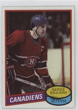 1980-81 Topps Scratched Serge Savard #26 HOF 19rf
