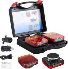 Magnetic Wireless Tail Lights for Trailer, Wireless Trailer Lights Kit