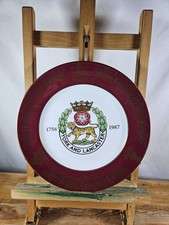 SPODE YORK AND LANCASTER DISBANDMENT OF THE REGIMENT LIMITED EDITION 300 PLATE