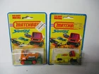 Matchbox Lesney Superfast SF12 Big Bull & SF21 Rod Roller, blistercard