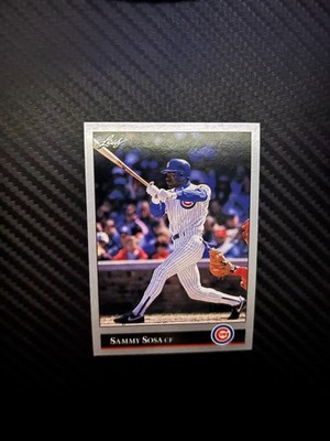 Sammy Sosa 1992 Leaf #412! 2 Card Min! See Desc!