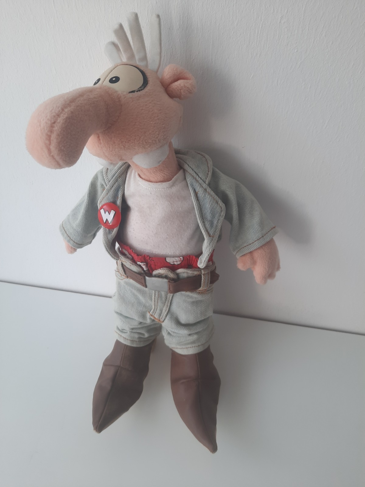 Montaña rusa Werner Brösel FIGURA DE PELUCHE figura de cómic figura
