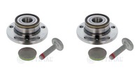 Optimal 2X Radnabe Radlagersatz Hinten FüR VW Passat Variant Golf VI Skoda Yeti