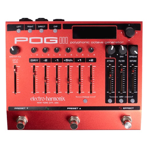 Used Electro-Harmonix POG III Polyphonic Octave Pedal