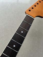 Big head 22 Fret 24 inch Rosewood Fretboard Roasted maple Electric guitar Neck