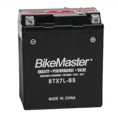 BikeMaster BTX7L-BS Battery EDTM327BS