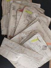 Important lot de documents anciens - L'Aigle, Chandai (61, Orne), parchemins