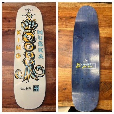 Chad Muska and Dune Pastras Limited Edition Signed Deck