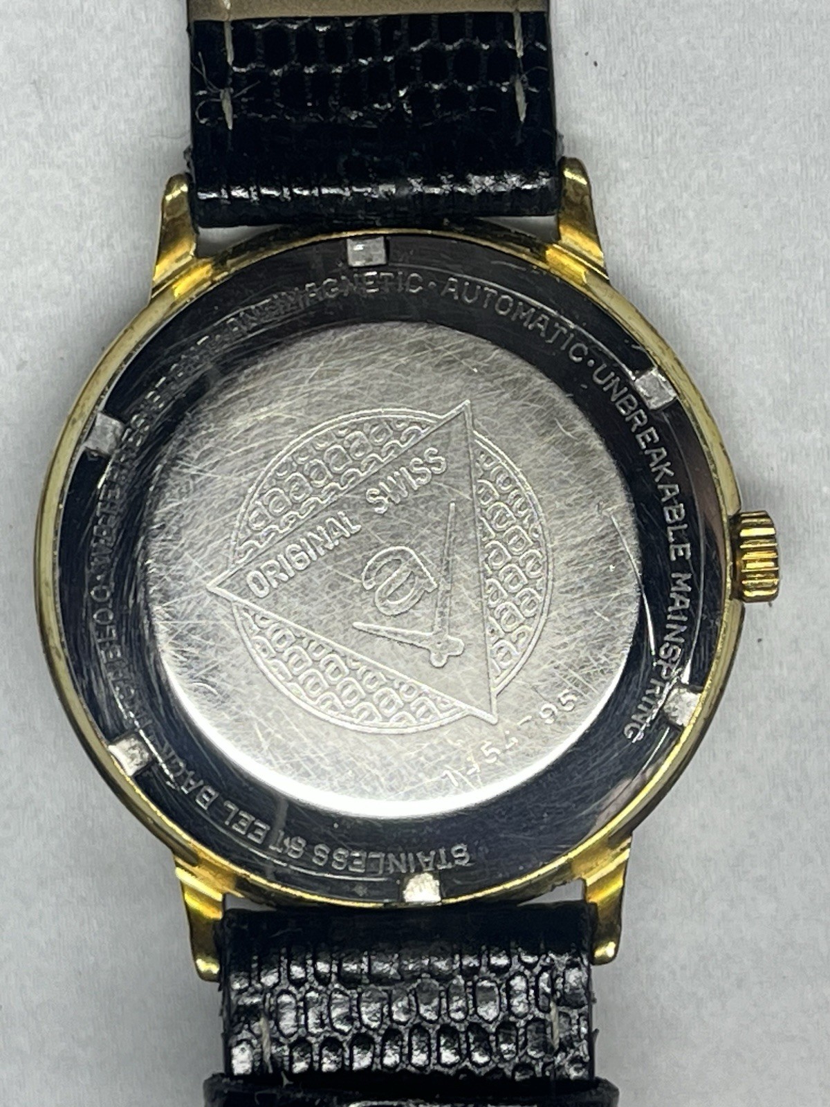 Atlantic automatic watch keeps time movement mode… - image 4