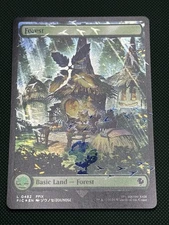 Forest (Chocobo Track Foil) Commander: Final Fantasy Foil