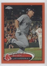 2012 Topps Chrome Retail Orange Refractor Ryan Lavarnway #5 0a1