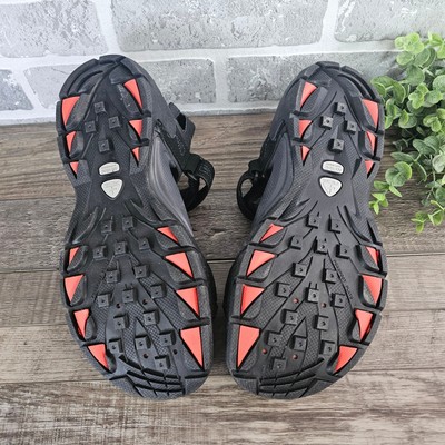 Nike ACG Trailframe All-Trac Sandals Mens 9 Black Red 312560 Y2K 312560-061 Nike ACG Trailframe All-Trac Sandals Mens 9 Black Red 312560  main image 2