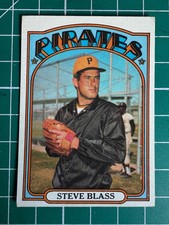 1972 Topps BASEBALL #320 STEVE BLASS  PITTSBURGH PIRATES