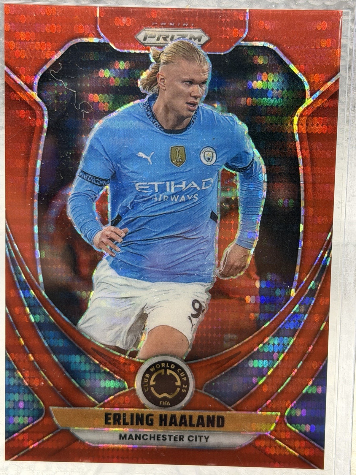 Panini Prizm 2025 FIFA Club World Cup Erling Haaland 114/299 Man City #136 🔥