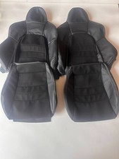 Honda S2000 AP2 Real Leather Seat Covers Suede Inserts Custom Made