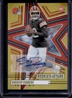 2025 Panini Rookies & Stars Shedeur Sanders RC Gold Auto #/10 Browns