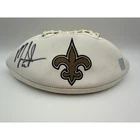 Mark Ingram II Signed New Orleans Saints JSA Authenticated White Panel Football