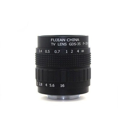 Camera Lens 1MP Focal Length 35mm F1.7 C Mount FOV 12.1° Format 2/3'' *gi