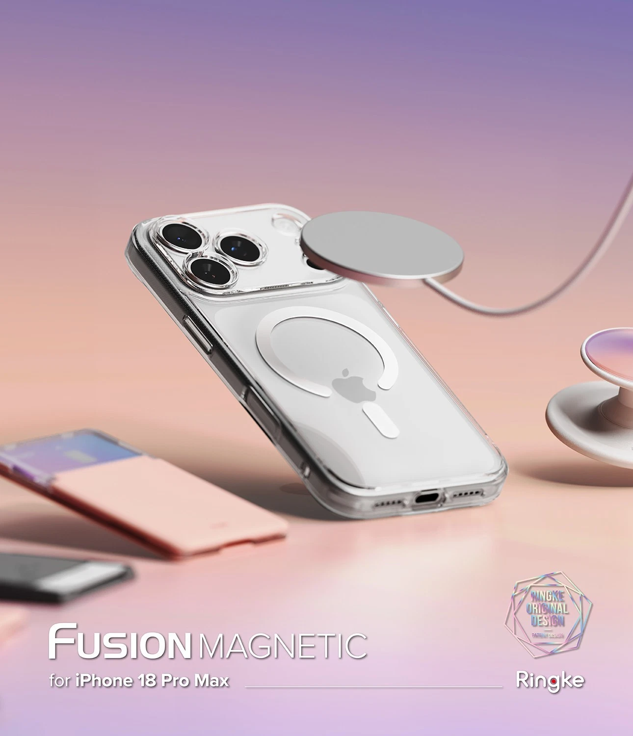 iPhone 18 Pro/Pro Max MagSafe<br>Case [Fusion Magnetic]
