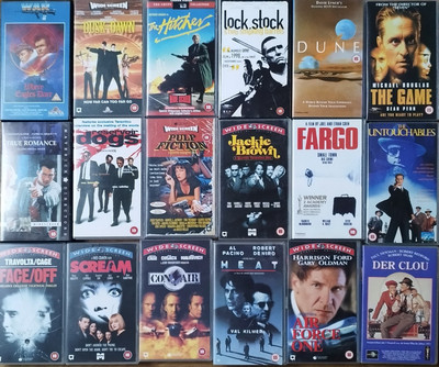 VHS Tapes Collection Rarities