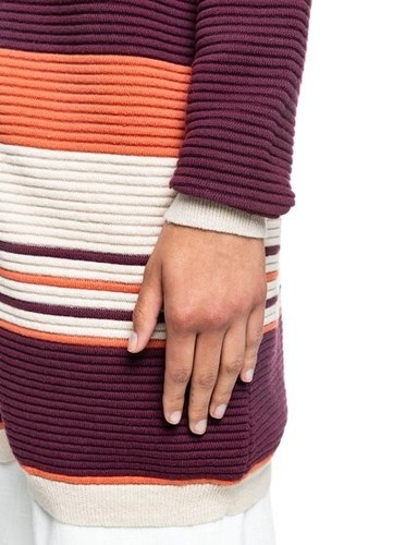 ☀️Roxy Small Above the Sun Striped Long Length Cardigan $100 - Picture 11 of 13