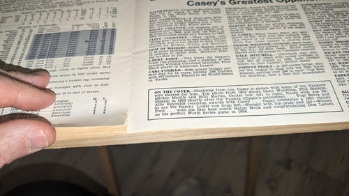 1970 New York Yankees Old Timers Program Signed 7 xs By Casey Stengel JSA Plus - Picture 15 of 18