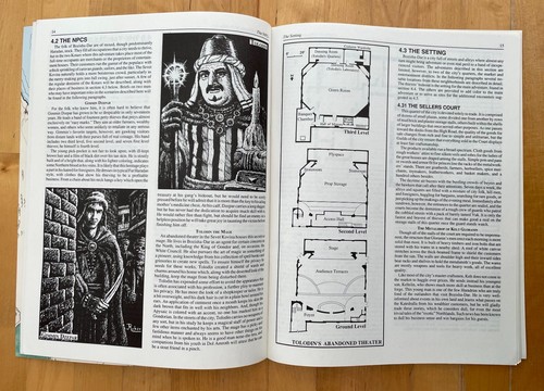 WARLORDS OF THE DESERT - N/MINT - 1ST US EDITION 1989 - MERP #8012 - Imagen 6 de 10