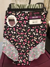 No Boundaries 3-Pair Women's Hipster Panties Seamless XXL 19 BNWT
