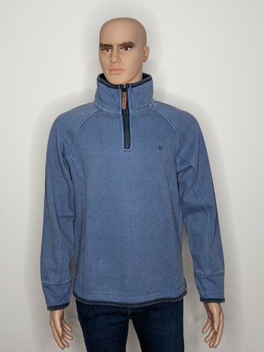 Quarter Zip Pullover Sweater Jumper 
