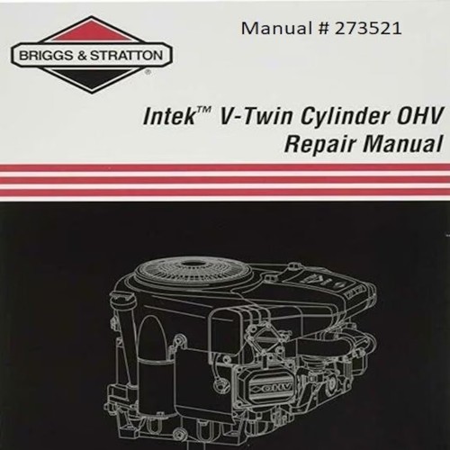 Reparaturanleitung für Briggs und Stratton Intek V-Doppelzylinder OHV