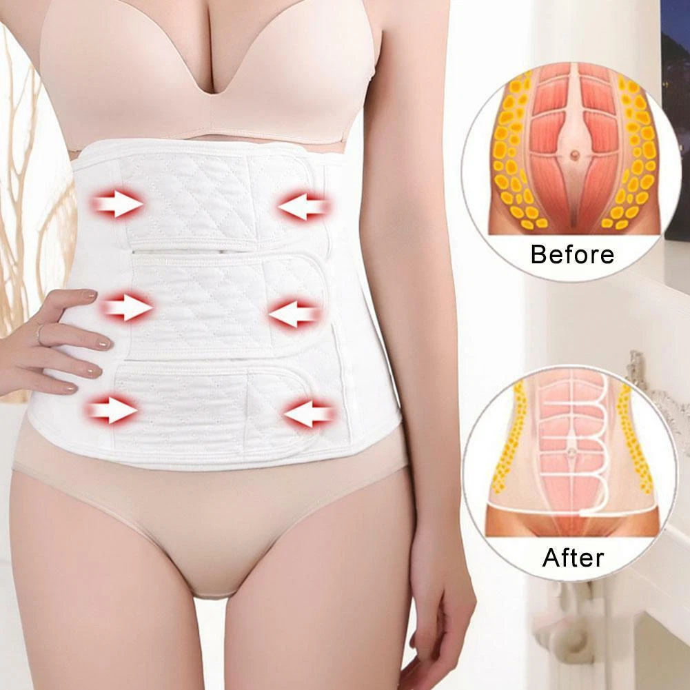 Post C-Section Recovery Belly Band Wrap Abdominal Binder Cesarean Section  hot.