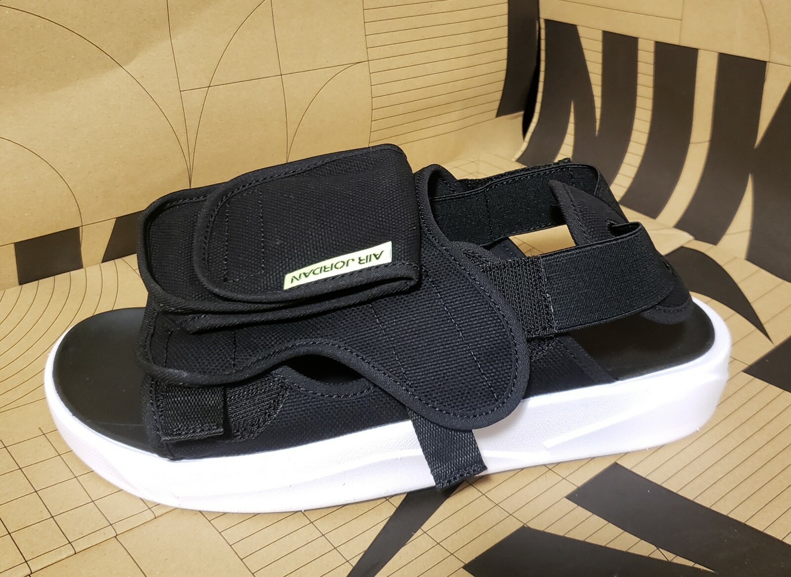 Nike Jordan LS Men's Sandals Slippers Slides Flip Flops Black Size 11  flight | eBay