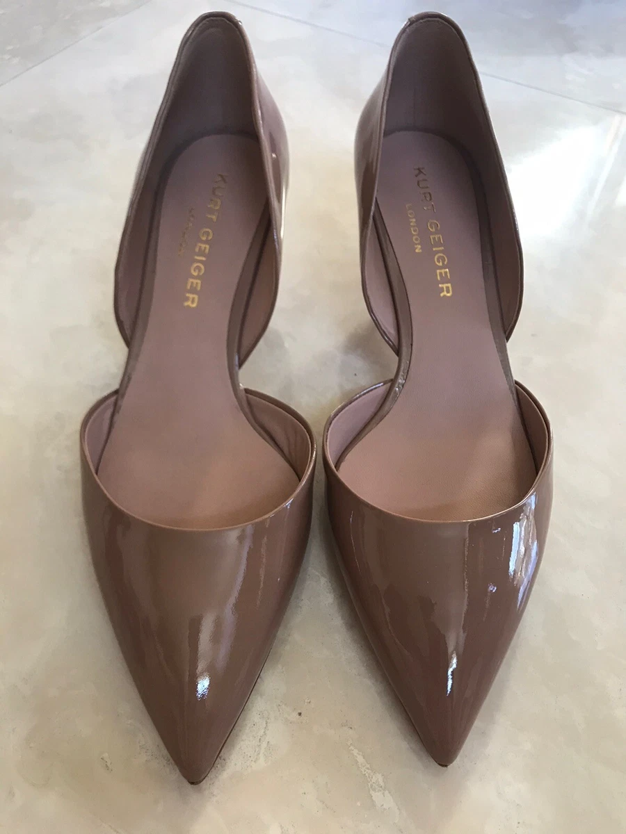 Camel patent heels sale