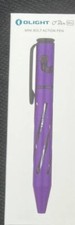 Mini bolígrafo portátil Olight Open, pequeño con clip de bolsillo -PÚRPURA**NUEVO**