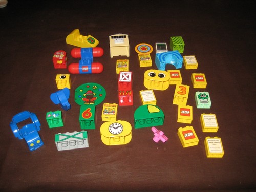 Lego Duplo Printed Pieces 34 included Nice lot! - Picture 2 of 2