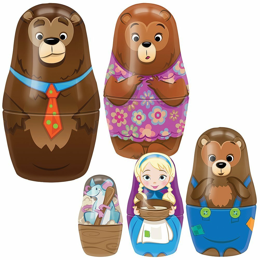 goldilocks and the three bears dolls