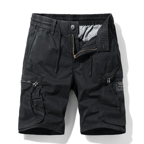 Summer Men's Thin Elastic Casual Comfortable Large Pocket Shorts Overalls - 第 14/45 張圖片