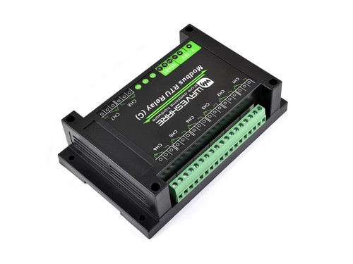 Waveshare Modbus RTU 8-ch Latching Relay Module (C) with RS485 Multi Isolation - Picture 4 of 13