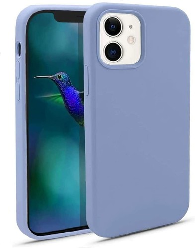 For iPhone 12 /12 Pro Liquid Silicone Shockproof Case W/ Microfiber Lining Cover - Picture 65 of 77