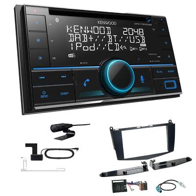 Kenwood DPX-7300DAB Autoradio Bluetooth für Mercedes Benz C-Klasse 2007-2011