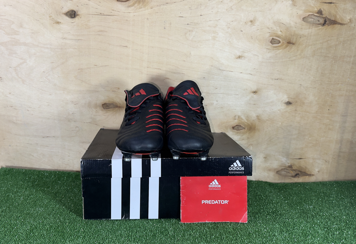 Adidas Predator PULSADO (Pulse) FG Black boots Cleats mens