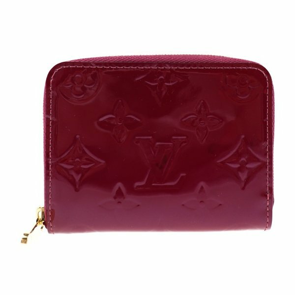 Louis Vuitton Zippy Coin Purse M61465 Monogram Verni Magenta Genuine Warranty | eBay