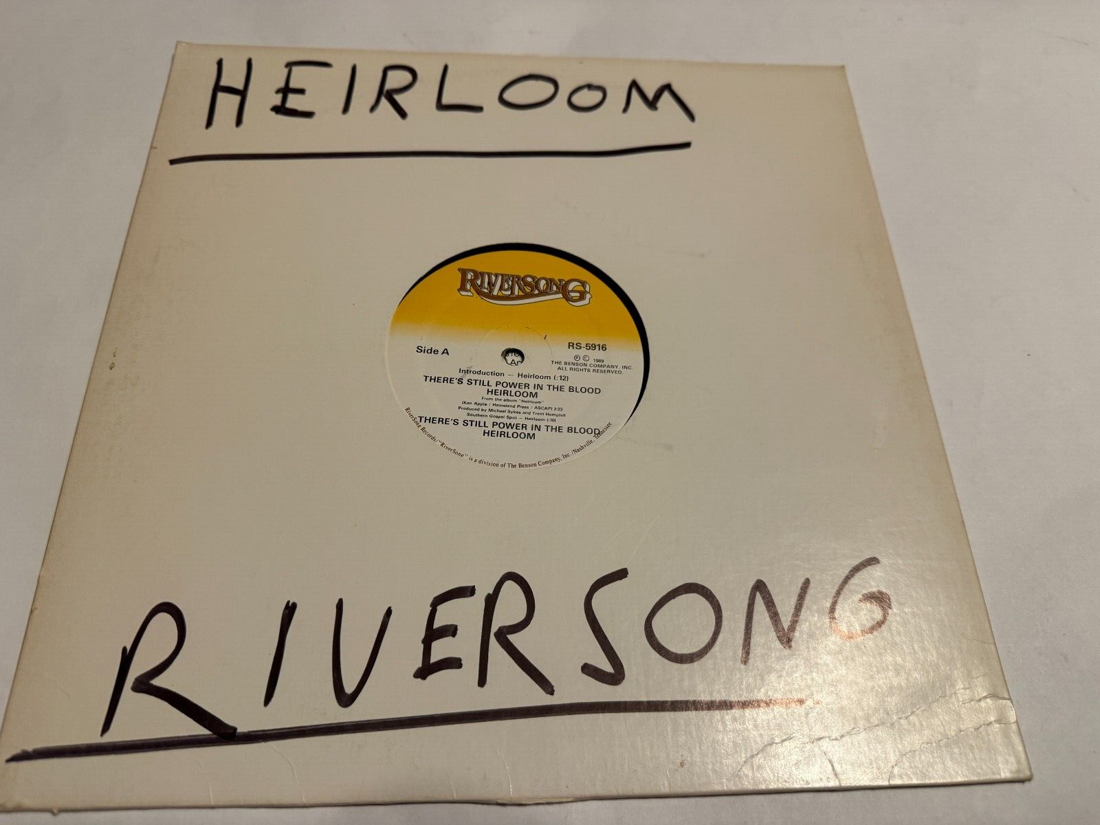heirloom vinyl there's still power in the blood-a heritage of faith