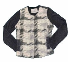 ANTHROPOLOGIE DOLON LEFT COAST SHACKET HOUNDSTOOTH MEDIUM MADE IN USA !!