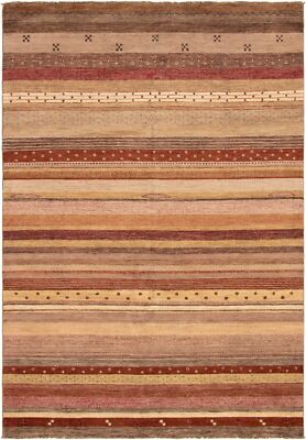 Hand-knotted Rug (Carpet) 6'8X9'8, Gabeh mint condition