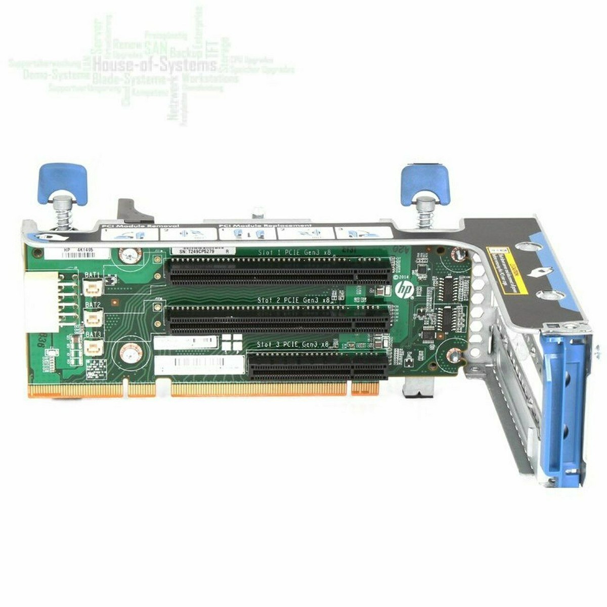 719072-001 HP RISER CARD 1 L SHAPE CAGE FOR HPE PROLIANT DL380 G9 