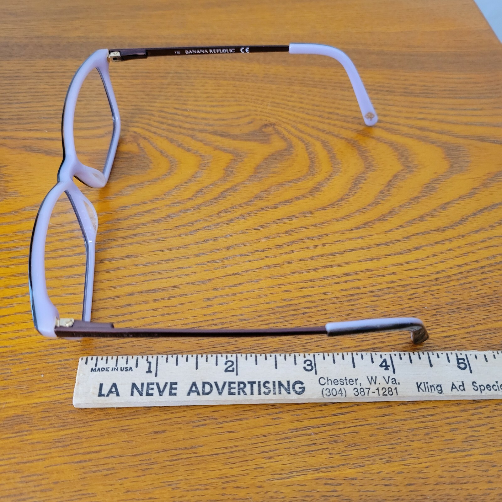 Banana Republic Glasses Rectangular Two Tone Fram… - image 5